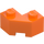 LEGO Orange Brick 2 x 2 Facet (87620)