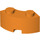 LEGO Oranje Steen 2 x 2 Ronde Hoek met Stud Notch en versterkte onderkant (85080)
