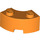 LEGO Orange Brick 2 x 2 Round Corner with Stud Notch and Reinforced Underside (85080)