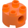 LEGO Orange Brick 2 x 2 Round with Holes (17485 / 79566)