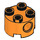 LEGO Orange Brique 2 x 2 Rond avec des trous (17485 / 79566)