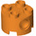 LEGO Orange Brick 2 x 2 Round with Holes (17485 / 79566)