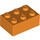 LEGO Orange Kloss 2 x 3 (3002)