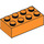 LEGO Arancione Mattoncino 2 x 4 (3001 / 72841)