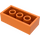 LEGO Naranja Ladrillo 2 x 4 (3001 / 72841)