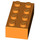 LEGO Orange Brick 2 x 4 (3001 / 72841)