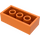 LEGO Orange Backstein 2 x 4 (3001 / 72841)