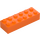 LEGO Orange Kloss 2 x 6 (2456 / 44237)