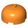 LEGO Orange Brique 3 x 3 Rond Dome (49308)