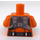 LEGO Orange Buzz Lightyear in Spacesuit Minifig Torso (973 / 76382)