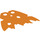 LEGO Orange Casquette avec Tatters (20547 / 86038)