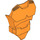 LEGO Orange Chest mit Vest und Gürtel (21561)