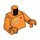 LEGO Orange Classic Space Torso with Orange Arms (973 / 76382)