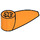 LEGO Orange Klaue mit Achse Loch (Bionicle-Auge) (41669 / 48267)