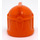 LEGO Orange Clone Trooper Helmet with Holes with Bomb Squad Trooper Pattern (61189 / 94147)