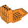 LEGO Arancione Cabina di pilotaggio Parte inferiore 6 x 10 x 5 (42600)