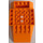 LEGO Orange Cockpit Bottom 6 x 10 x 5 (42600)