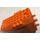 LEGO oranžová Kokpit Upper Part 6 x 10 x 5 (42601 / 43063)