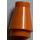 LEGO Orange Cone 1 x 1 without Top Groove (4589 / 6188)