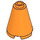 LEGO Orange Cone 2 x 2 x 2 (Open Stud) (3942 / 14918)