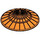LEGO Orange Conical Asian Hat (24458 / 93059)