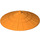 LEGO Oranje conisch Asian Hoed (24458 / 93059)