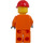 LEGO Orange Construction Work Minifigurine