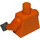 LEGO Orange Construction Worker Minifigure Torso (973 / 76382)