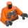 LEGO Orange Bauarbeiter Torso (973 / 76382)