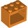 LEGO Oranje Kast 2 x 3 x 2 met volle noppen (4532)