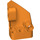 LEGO Oranje Gebogen Paneel 1 Links (87080)