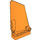 LEGO Oranje Gebogen Paneel 17 Links (64392)