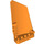 LEGO Orange Curved Panel 17 Left (64392)