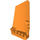 LEGO Oranje Gebogen Paneel 18 Rechtsaf (64682)