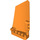 LEGO Orange Curved Panel 18 Right (64682)