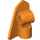 LEGO Orange Incurvé Panneau 2 x 3 Droite (2389)