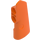 LEGO Orange Curved Panel 21 Right (11946 / 43499)