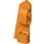 LEGO Oranje Gebogen Paneel 21 Rechtsaf (11946 / 43499)