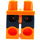 LEGO Orange Deathstroke Minifigure Hips and Legs (3815 / 21019)