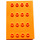 LEGO Orange Door 1 x 8 x 6 Scala Cupboard (6879)