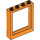LEGO Oranje Deur Kader 1 x 4 x 4 (Lift) (6154 / 40527)