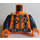 LEGO Orange Dune Patrol Quad Driver Torse (973 / 73403)
