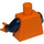 LEGO Orange Dune Patrol Quad Driver Torse (973 / 73403)