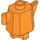 LEGO Orange Duplo Coffeepot (24463 / 31041)