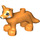 LEGO Orange Duplo Fox (19022 / 24823)
