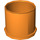 LEGO Orange Duplo Tube Straight (31452)