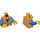 LEGO Orange Emmet Minifig Torse (76382 / 88585)