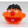 LEGO Orange Ernie Head (70609)