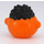 LEGO Orange Ernie Head (70609)