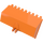 LEGO Orange Excavator Seau 8 x 4 avec Click Charnière 2-Finger (47508)